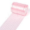 Breast Cancer Pink Awareness Ribbon Making Materials Valentines Day Gifts Boxes Packages Single Face Satin Ribbon RC10mmY004-2