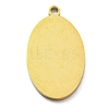 Ion Plating(IP) 316L Surgical Stainless Steel Pendants STAS-M317-01G-2