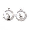 Non-Tarnish 304 Stainless Steel Pendants STAS-K242-01P-2