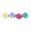 Opaque Acrylic Beads SACR-Q001-03-3