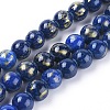 Natural Jade Beads Strands G-F670-A15-6mm-1