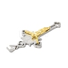 PVD Vacuum Plating 304 Stainless Steel Big Pendants STAS-D052-03GP-3