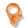 Transparent Plastic Lobster CLaw Clasps KY-H005-A03-2