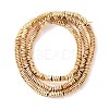 Electroplated Synthetic Non-magnetic Hematite Beads Strands G-G849-07A-LG-3
