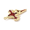 Alloy Enamel Pendants ENAM-D059-03G-01-3