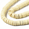 Handmade Polymer Clay Beads Strands CLAY-R089-6mm-132-2