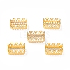 Brass Sew on Prong Settings KK-G461-02A-G-4
