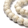 Synthetic Howlite Beads Strands G-C180-04A-3