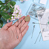 30Pcs Brass Brooch Findings KK-CA0003-77-3