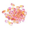 Transparent Glass Charms GLAA-H016-12L-3-1