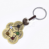 Feng Shui Brass Coins Keychain KEYC-T005-02-1