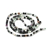 Natural Ruby in Zoisite Beads Strands G-RM241221-K1-5