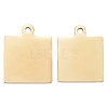 304 Stainless Steel Pendants STAS-I140-23B-G-2
