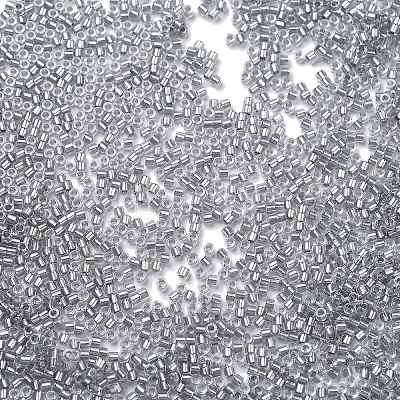 Transparent Inside Colours Glass Seed Beads SEED-H003-04D-1