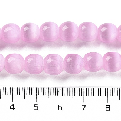 Natural Selenite Beads Strands G-B103-A01-04-1