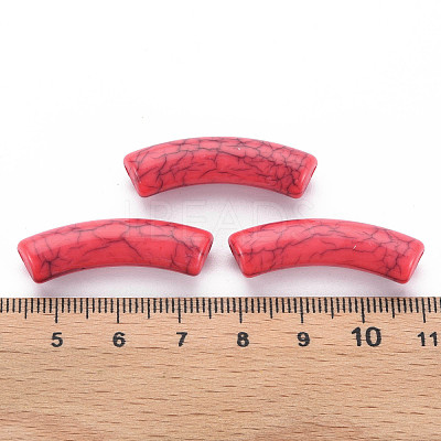 Opaque Crackle Acrylic Beads MACR-S372-002N-005-1