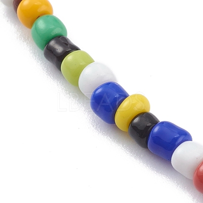 Mixed Styles Round Glass Seed Beaded Necklaces NJEW-JN03362-1