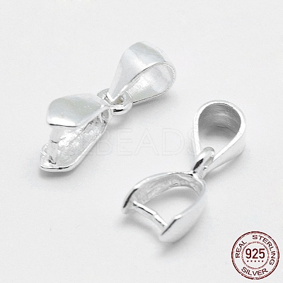 925 Sterling Silver Pendant Bails STER-E050-10S-1