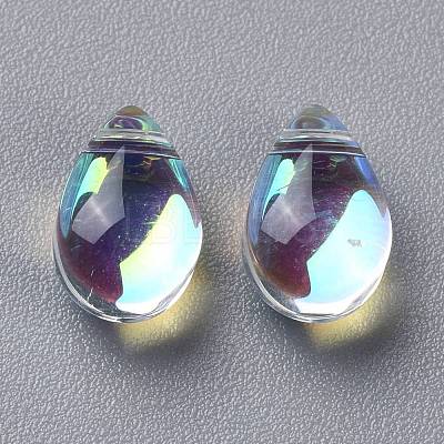 Transparent Glass Beads X-GGLA-M004-05A-01-1