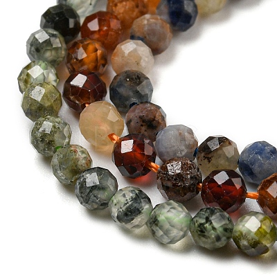 Natural Mixed Gemstone Beads Strands G-A097-A01-07-1
