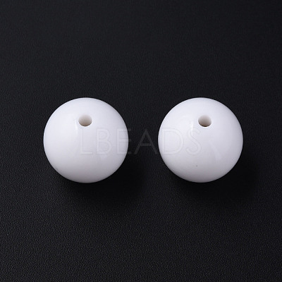 Opaque Acrylic Beads MACR-S370-C20mm-01-1