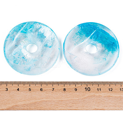 Natural Calcite Dyed Pendants G-B083-01B-03-1