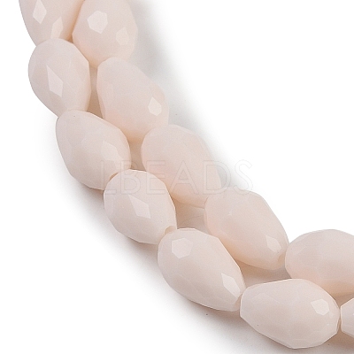 Opaque Solid Color Beads Strands EGLA-N013-P8mm-D08-1