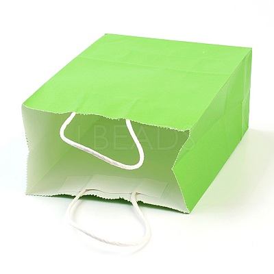 Pure Color Kraft Paper Bags AJEW-G020-A-05-1