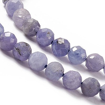 Natural Tanzanite Beads Strands G-F717-17B-1