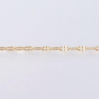 Handmade Ion Plating(IP) 304 Stainless Steel Dapped Chains CHS-H007-60A-1