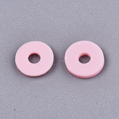 Handmade Polymer Clay Beads X-CLAY-Q251-8.0mm-92-1