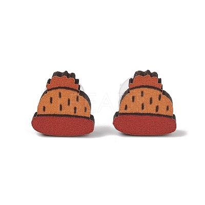 Thanksgiving Stud Earrings Set EJEW-U016-01P-01-1