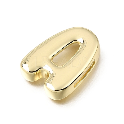 Brass Slide Charms KK-Z163-01G-A-1