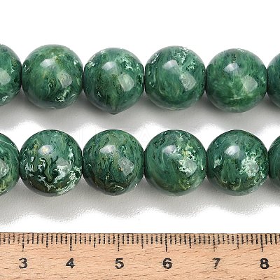 Baking Paint Glass Beads Strands GL-CBA8F4B-02B-1