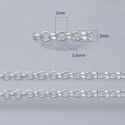Brass Rolo Chains X-CHC-S008-002F-S-1