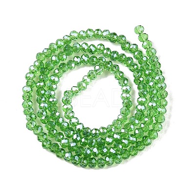 Electroplate Glass Beads Strands EGLA-A044-T1mm-A11-1