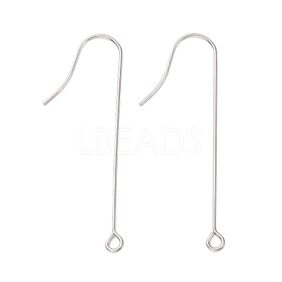 Tarnish Resistant 316 Surgical Stainless Steel Earring Hooks STAS-E027-02A-P-1