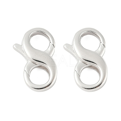 925 Sterling Silver Lobster Claw Clasps STER-S012-12P-1