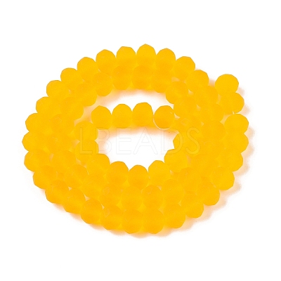 Transparent Glass Beads Strands EGLA-A044-T8mm-MD05-1