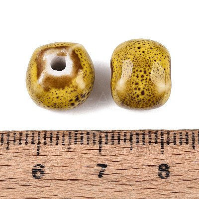 Vintage Handmade Porcelain Beads PORC-N013-18-21-1