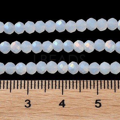 Imitation Jade Glass Beads Strands X1-EGLA-A034-J3mm-MB06-1