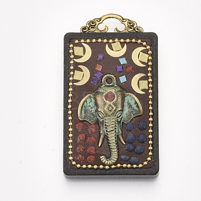 Handmade Indonesia Big Pendants X-IPDL-S053-214-1