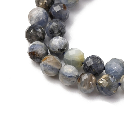 Natural Kyanite Beads Strands G-RM2025-A45-6mm-B-1