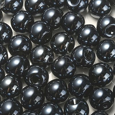 Opaque Acrylic Beads OACR-G012-01H-1