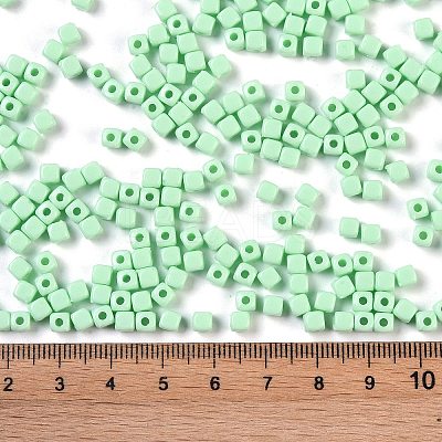 Opaque Acrylic Beads X1-OACR-B025-06J-1
