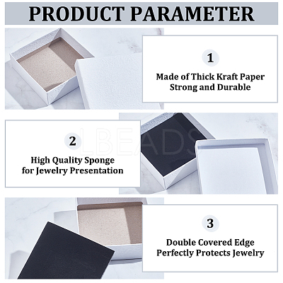 Texture Paper Jewelry Gift Boxes OBOX-NB0001-10D-01-1