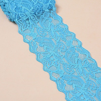 Elastic Lace Trim OCOR-WH0024-A25-1