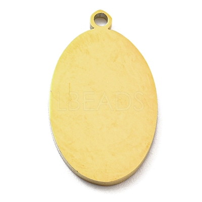 Ion Plating(IP) 316L Surgical Stainless Steel Pendants STAS-M317-01G-1