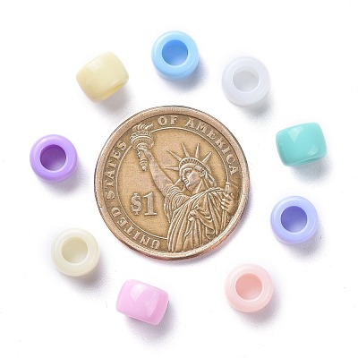 Opaque Acrylic Beads SACR-R746-07-1