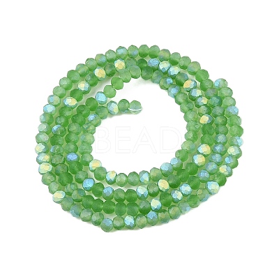 Transparent Glass Beads Strands EGLA-A044-T1mm-MB11-1